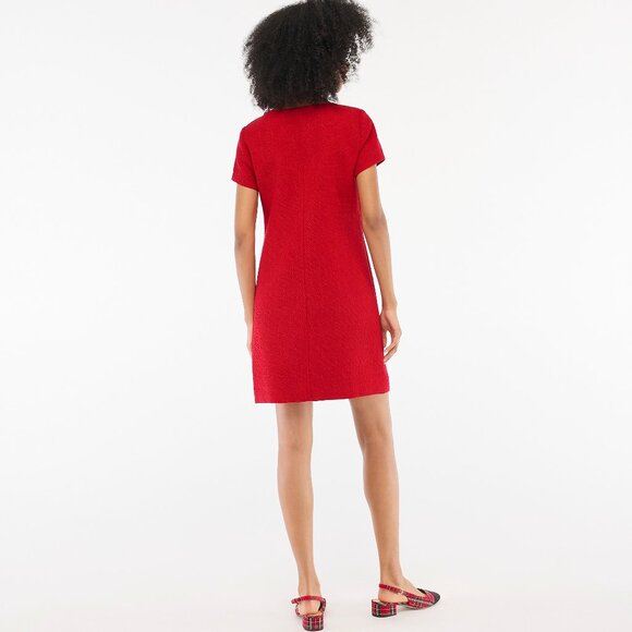 NWT J.Crew Tweed Dress with Jewel Buttons CE626 - Picture 4 of 8